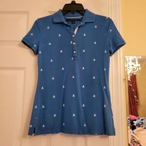 Tommy Hilfiger Shirt with Sailboat Pattern XS